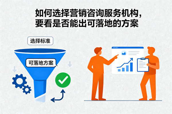 如何選擇營(yíng)銷咨詢服務(wù)機(jī)構(gòu)，要看是否能出可落地的方案