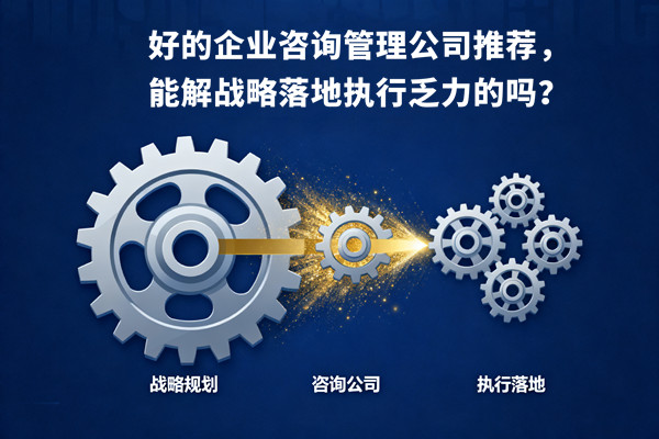 好的企業(yè)咨詢管理公司推薦，能解戰(zhàn)略落地執(zhí)行乏力的嗎？